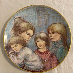 Edna Hibel Plate